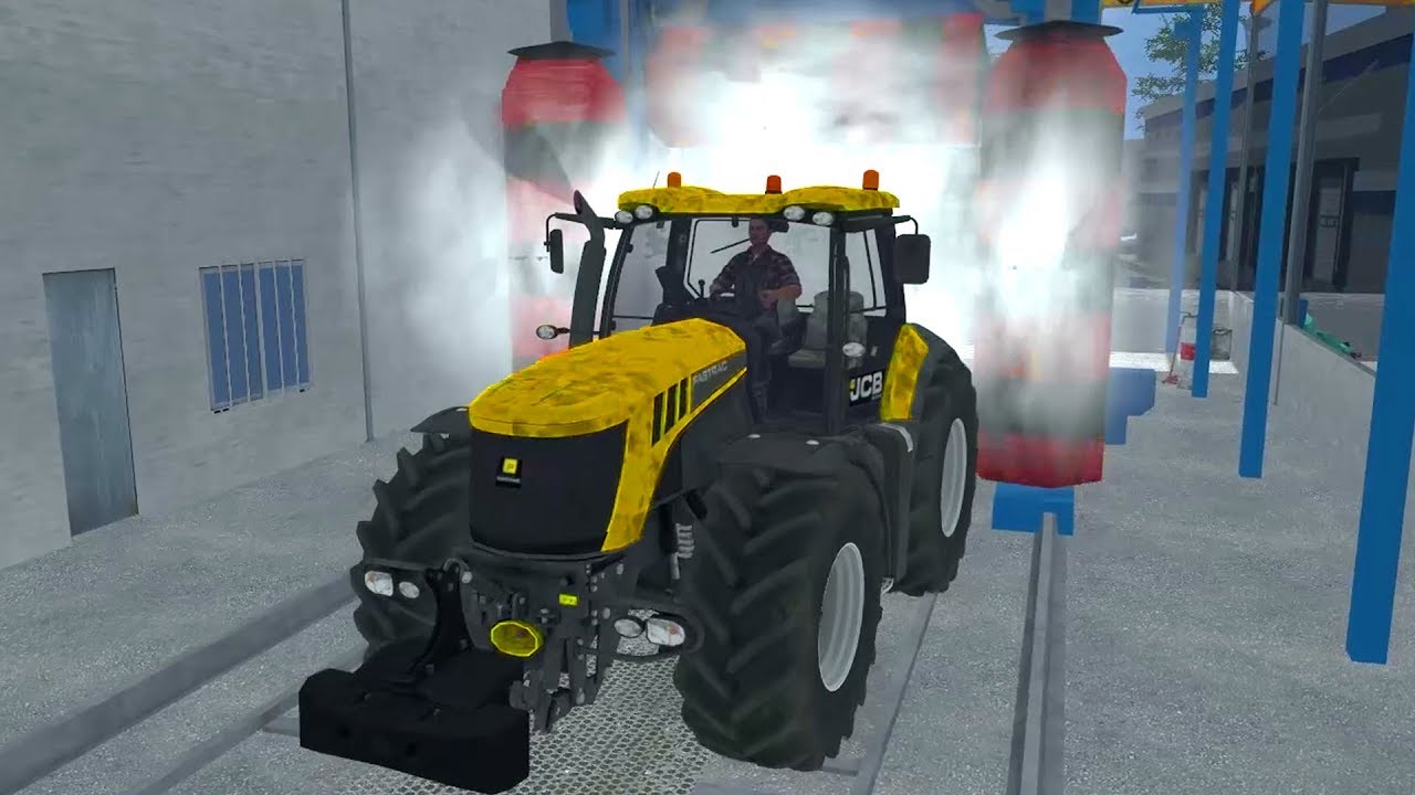 3D Hydraulic JCB Working and Wash Video Cartoon for Kids 