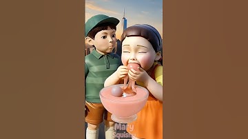 Squid Game AI Tapioca Balls ASMR #squidgame #squidgame2 #ai #asmr