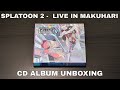 Splatoon 2 Live in Makuhari CD Album [Limited Edition] Unboxing | James Clark