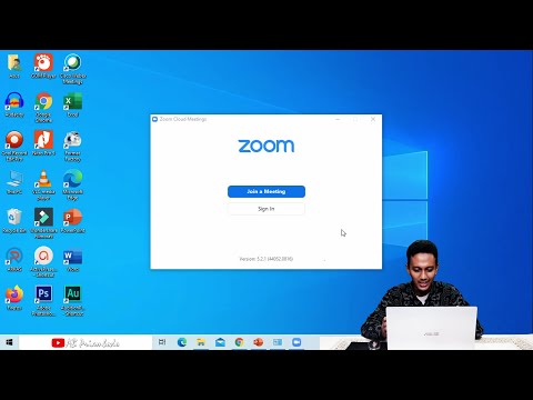 Membuat Akun Zoom dan Meeting Room di Laptop atau PC