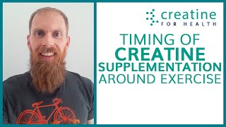 Timing of Creatine Supplementation around Exercise | Creatine Conference 2022
