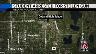 DeLand student accused of bringing gun to school