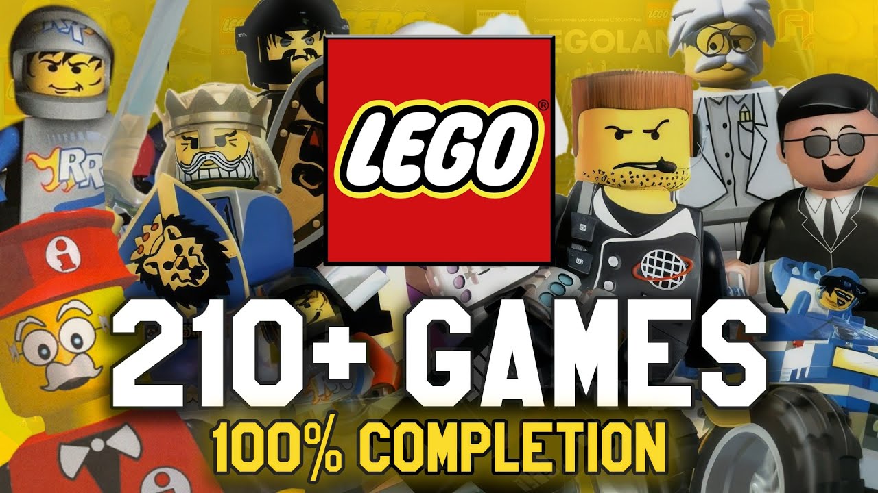 I'm 100%ing All 210+ LEGO Games. It has changed my life.