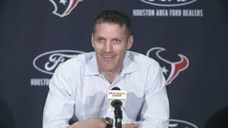 GM Nick Caserio meets with the media after NFL Draft Day 1 | LIVE