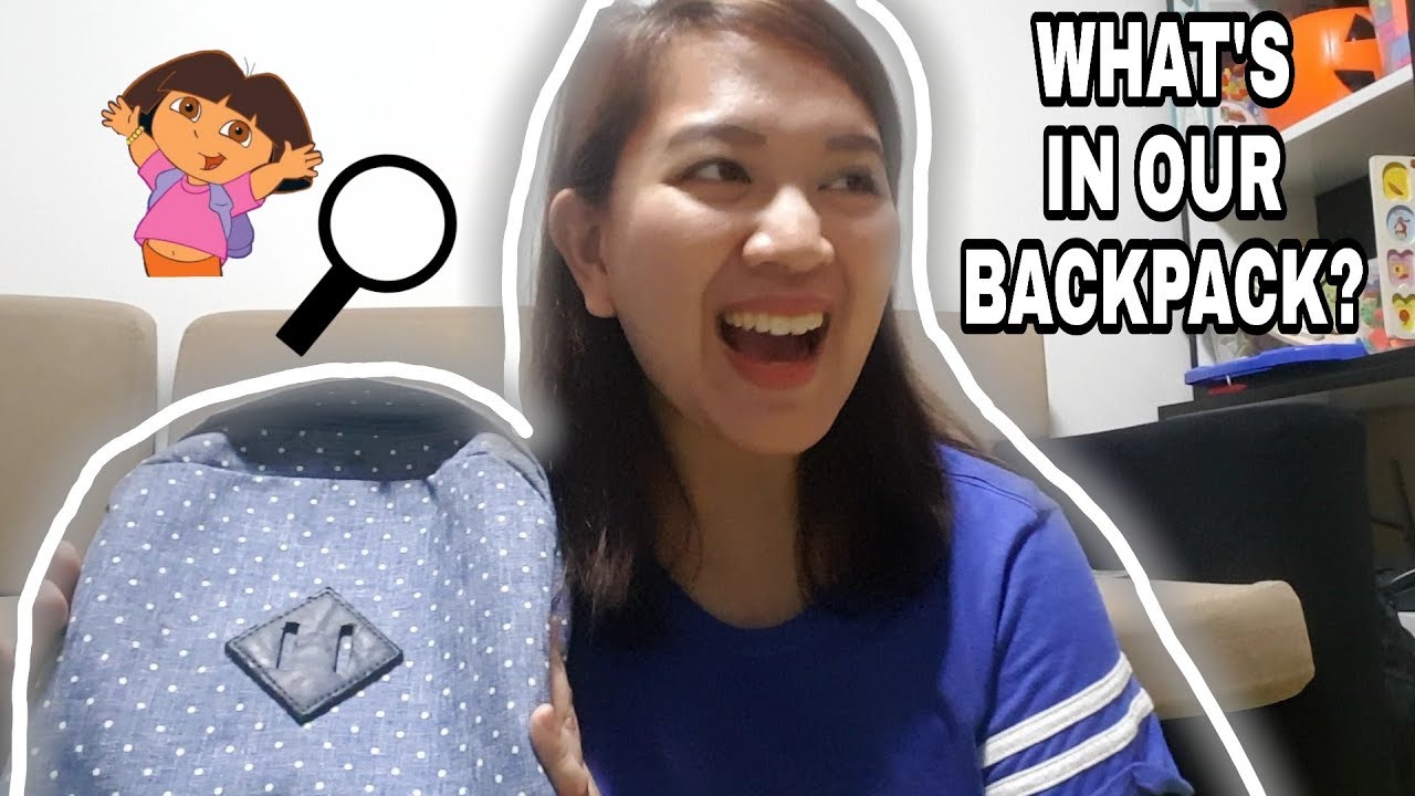 WHAT'S IN OUR BACKPACK? MOMMY EDITION (Vlog No. 14) YouTube
