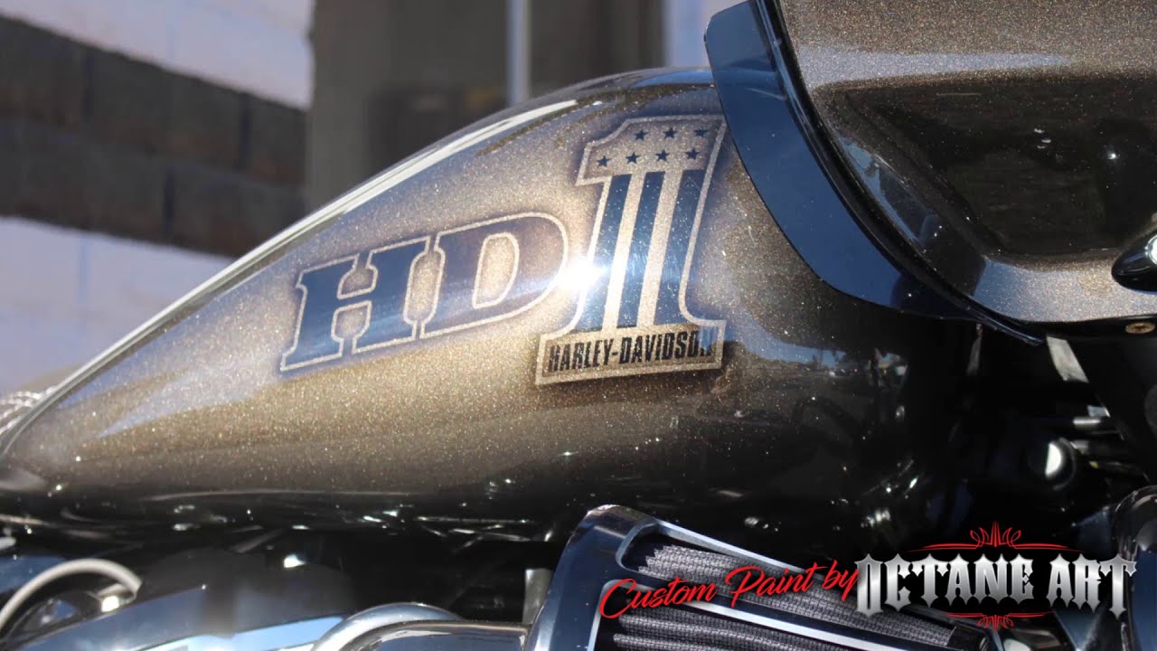 Custom Harley Davidson Paint by Octane Art LLC