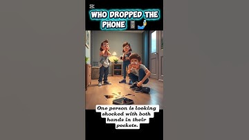 “Only 1% Can Find Who Dropped the Phone! 😱 #logicriddles #mindteaser #riddleriddle #ytshorts