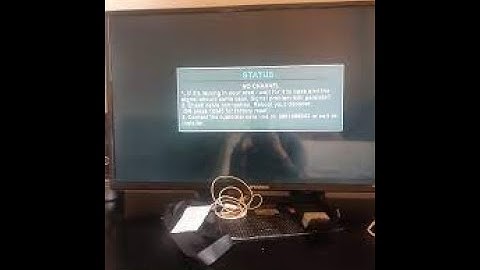 How to fix open view status say no channel