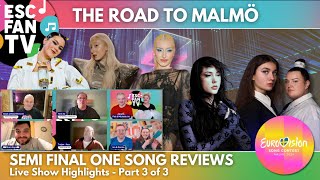 Eurovision 2024 Semi Final 1 Song Reviews Part 3 | Poland, Portugal, Serbia, Slovenia & Ukraine