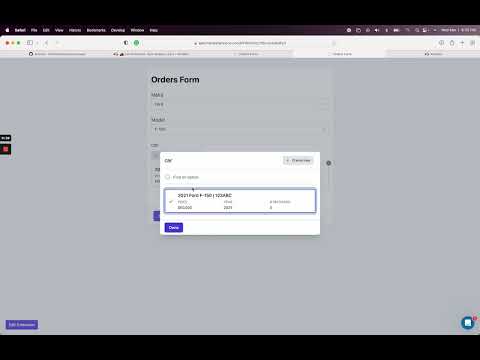 miniExtensions Form: Conditional linked Airtable record filtering