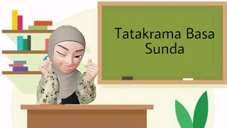 Belajar Bahasa Sunda (Materi Tatakrama Bahasa Sunda)