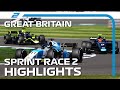 F2 Sprint Race 2 Highlights | 2021 British Grand Prix