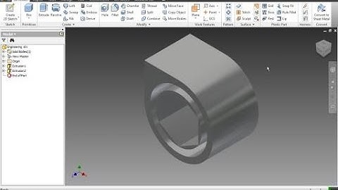 Autodesk Inventor - How to make a 3D Object