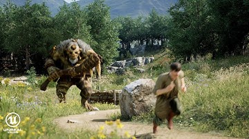 A Boy and his Troll | Unreal Engine + Stage Left | UE4 UE5