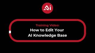 How to Edit Your AI Knowledge Base