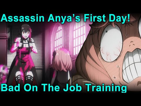 Assassin Anya's First Day! Bad On Job Training  - Spy X Family Episode 20 Impressions!