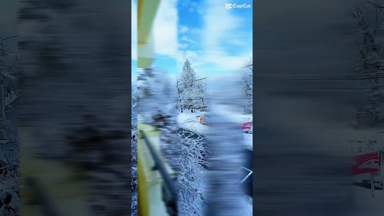 Snow fall in sibiu romania 🇹🇩🇹🇩 