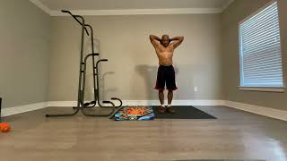 Full body endurance workout 90 minutes #fitness #burpees #pushups #fitover40  #workout #bodyweight