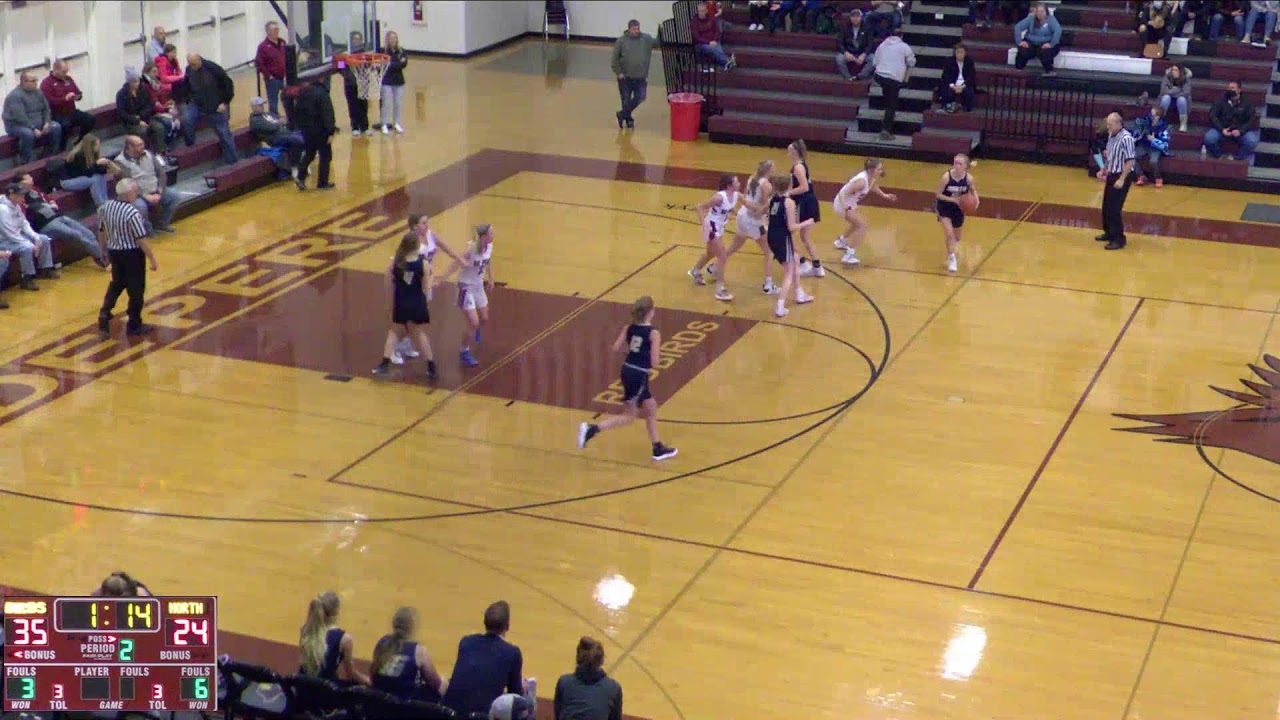 De Pere High School vs. Appleton North High JV Womens' Basketball YouTube