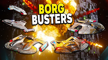 De Borg Buster-vloot van Star Trek - Starfleet-sterrenschepen uitgelegd