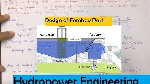 Design of Forebay Part I | Hydropower Engineering Mumbai University | IOE , TU , PU