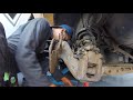 How to remove the rear hub bearing Chrysler 2010/Как снять задний подшипник ступицы Chrysler 2010