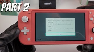 Nintendo Switch Lite Animal Crossing New Horizons Isabelle Aloha Edition UNBOXING PART 2