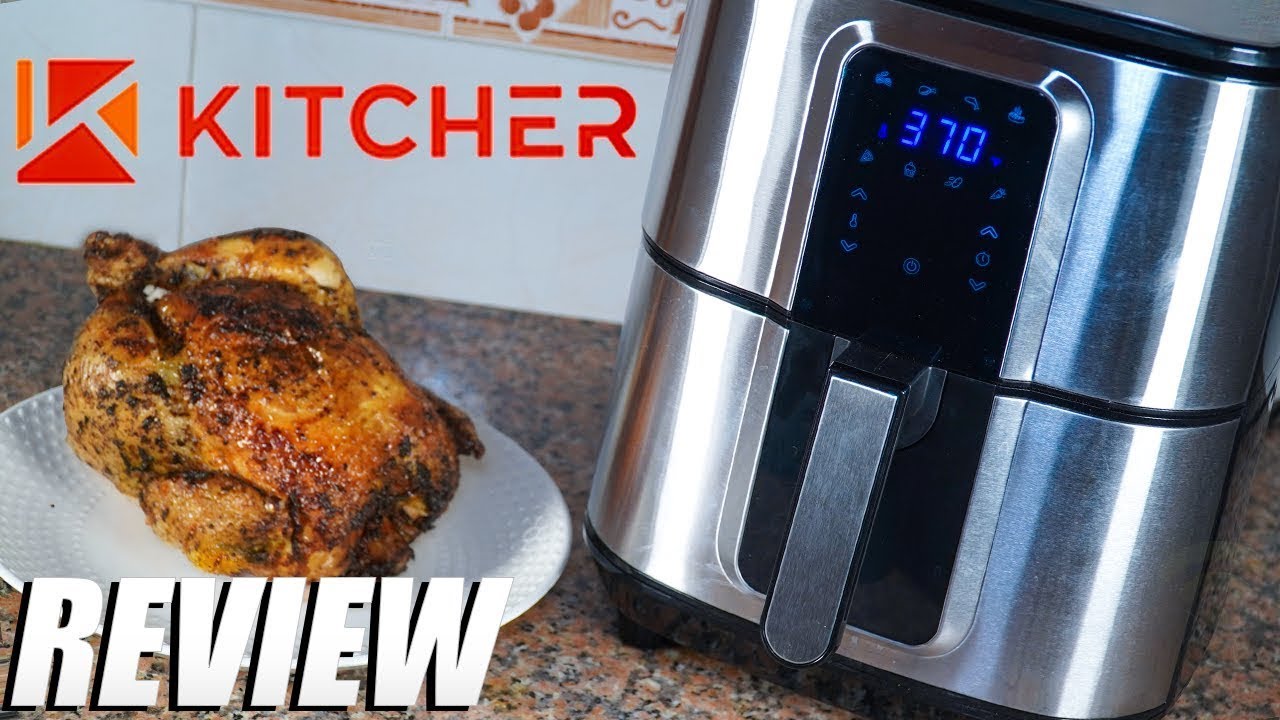 Intexca Kitcher 3.5qt Air Fryer With Led Digital Display