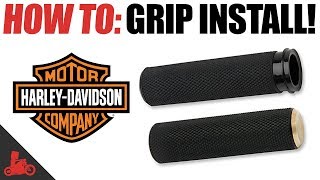 How To Install Grips on a Motorcycle!