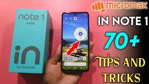 Micromax In Note 1 Tips and Tricks | 70+ New Hidden Features | In Note 1 Tips & Tricks in Hindi