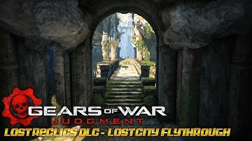 Gears of War Judgment - Lost Relics DLC - Lost City Map Flythrough