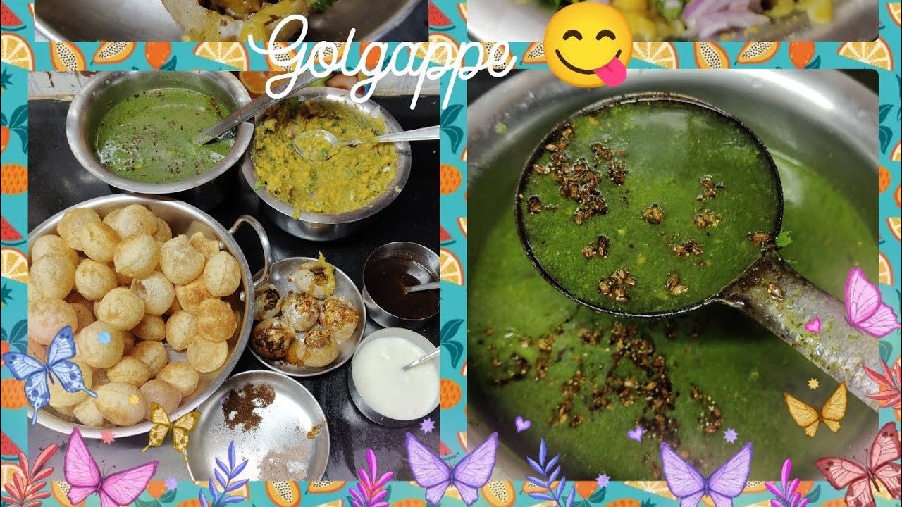 Golgappe Full Recipe and Vlog 😋|| Ruchi's Recipe Diary. - YouTube