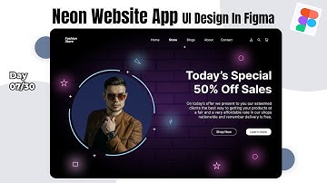 Creating a Neon Glow Effect In Figma Using Angular Gradient— Day 7 UI challenge 