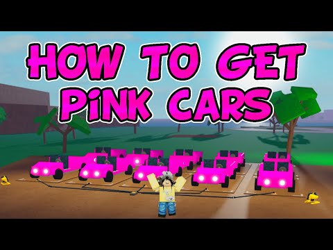 How To Get PINK CARS In Lumber Tycoon 2 - ROBLOX