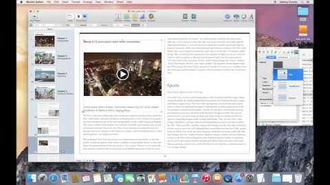 iBooks Author Training: Lesson 25 - Media Widget for Video & Audio