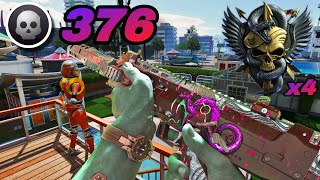 BLACK OPS 7 - 376 KILLS + 4 NUKES w/ NEW NO RECOIL VST META on NUKETOWN!