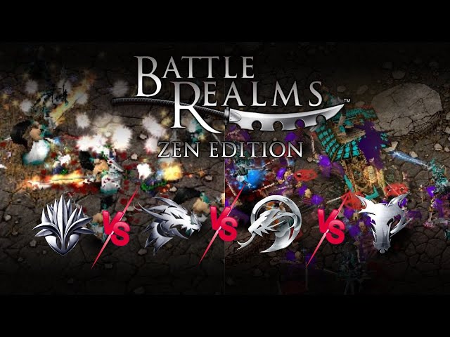 Battle Realms: Zen Edition - Multiplayer 4 (FFA) class=