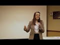 Joy Powers speaks to Bristol Virginia Democrats