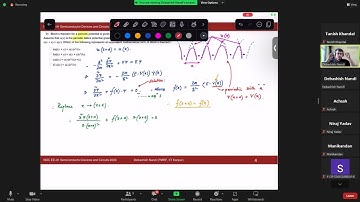 Week-3 Tutorial (Semiconductor Devices and Circuits) : NPTEL NOC EE-91, Y2023