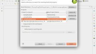 Importing android google Play service to eclipse