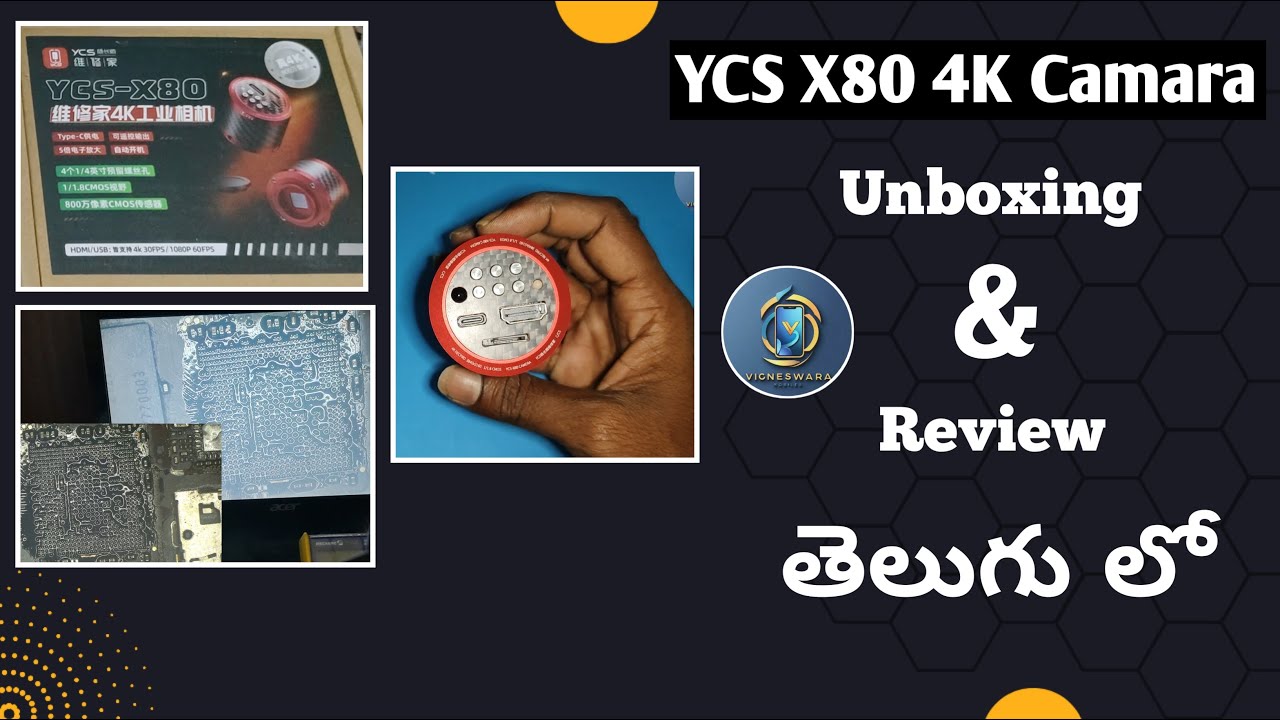 YCS X80 Camara Unboxing & Review | Vigneswara Mobiles |