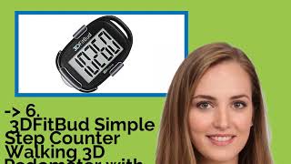 👉 Top 10 Mechanical Pedometers  2021  (Review Guide)