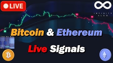 🔴 LIVE Bitcoin (BTC) & Ethereum (ETH) Trading Signals | 5-min Crypto Chart (24/7)