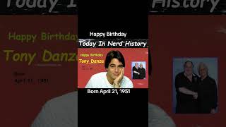 Happy birthday Tony Danza, born April 21, 1951