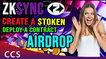 🔥 ZkSync Airdrop   Create a Token and Deploy a Contract 🚀 💰 Be in the Top 3% of the Airdrop ZkSync