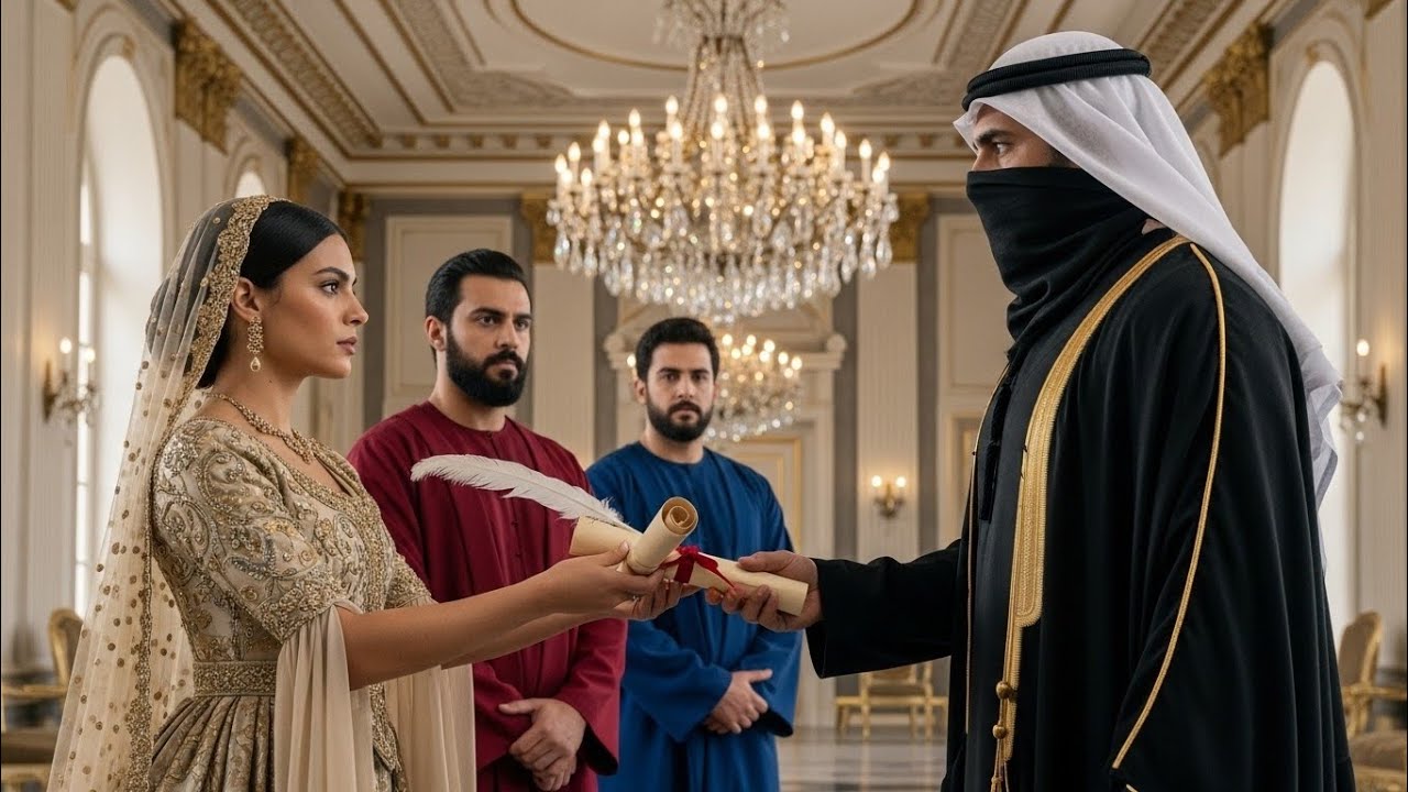 СРЕДИ ТРЁХ КРАСИВЫХ БРАТЬЕВ ОНА ВЫБРАЛА ШЕЙХА В МАСКЕ… В МЕДОВЫЙ МЕСЯЦ ОН СНЯЛ ЕЁ — И ОНА ЗАМЕРЛА