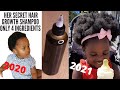 ONLY 4 INGREDIENTS HAIR GROWTH SHAMPOO TO GROW YOUR HAIR & BABIES HAIR 3 TIMES UNSTOPPABLE FASTER