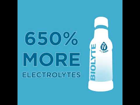 650% more electrolytes than leading sports drinks
