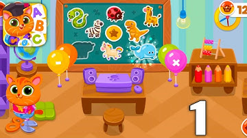 Bubbu School – My Cute Animals - Gameplay Walkthrough Part 1 (Android & iOS)