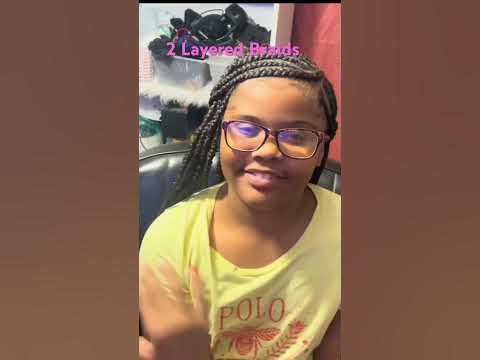  Two Layered Feed-In Braids… Full video on my page #feedinbraids - YouTube